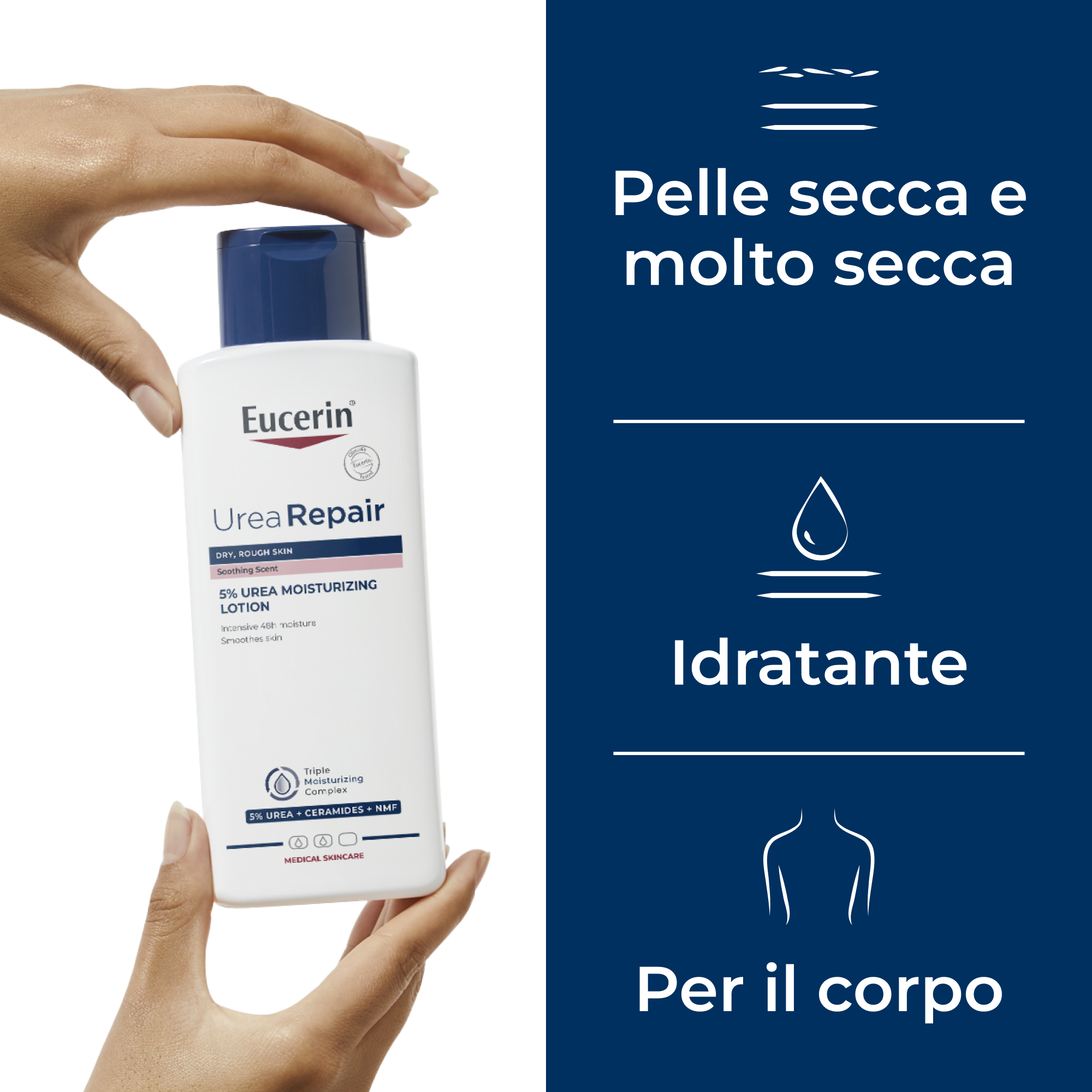 Eucerin urearepair plus emulsione 5%