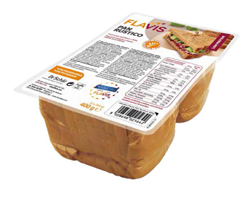 Mevalia Flavis Pane Rustico Aproteico 400 g