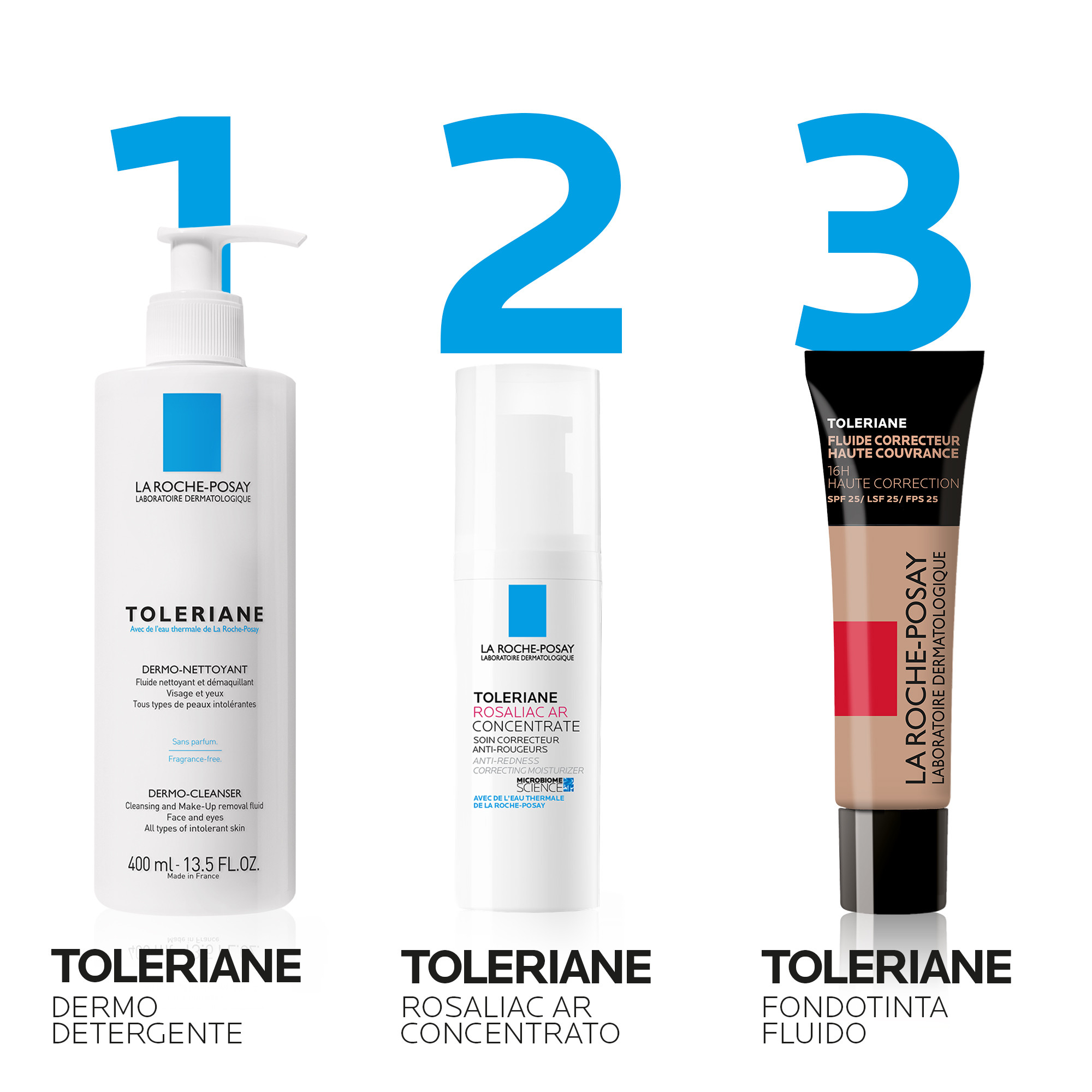 La Roche-Posay Toleriane - Fondotinta Fluido Ad Alta Coprenza N 13