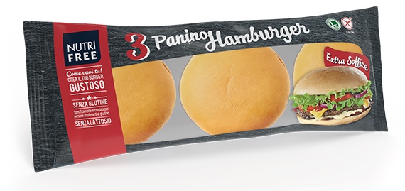 NUTRIFREE Panino Hamburger110g