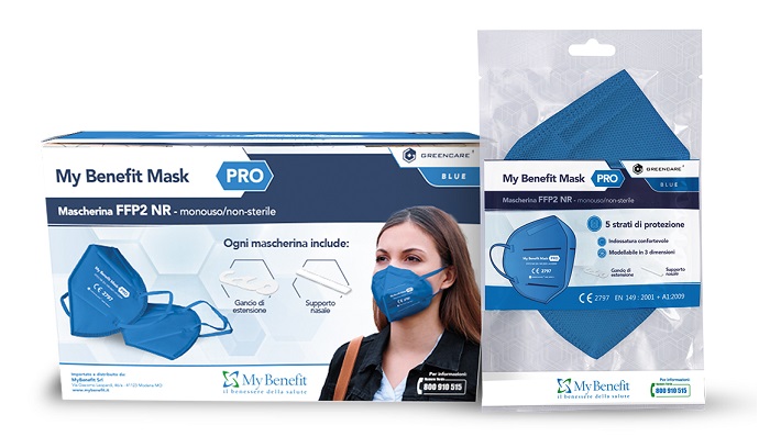 MASCH.MY BENEFIT FFP2 BLU 20PZ