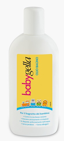 Babygella Olio Bagno Detergente Neonati e Bambini 150 ml