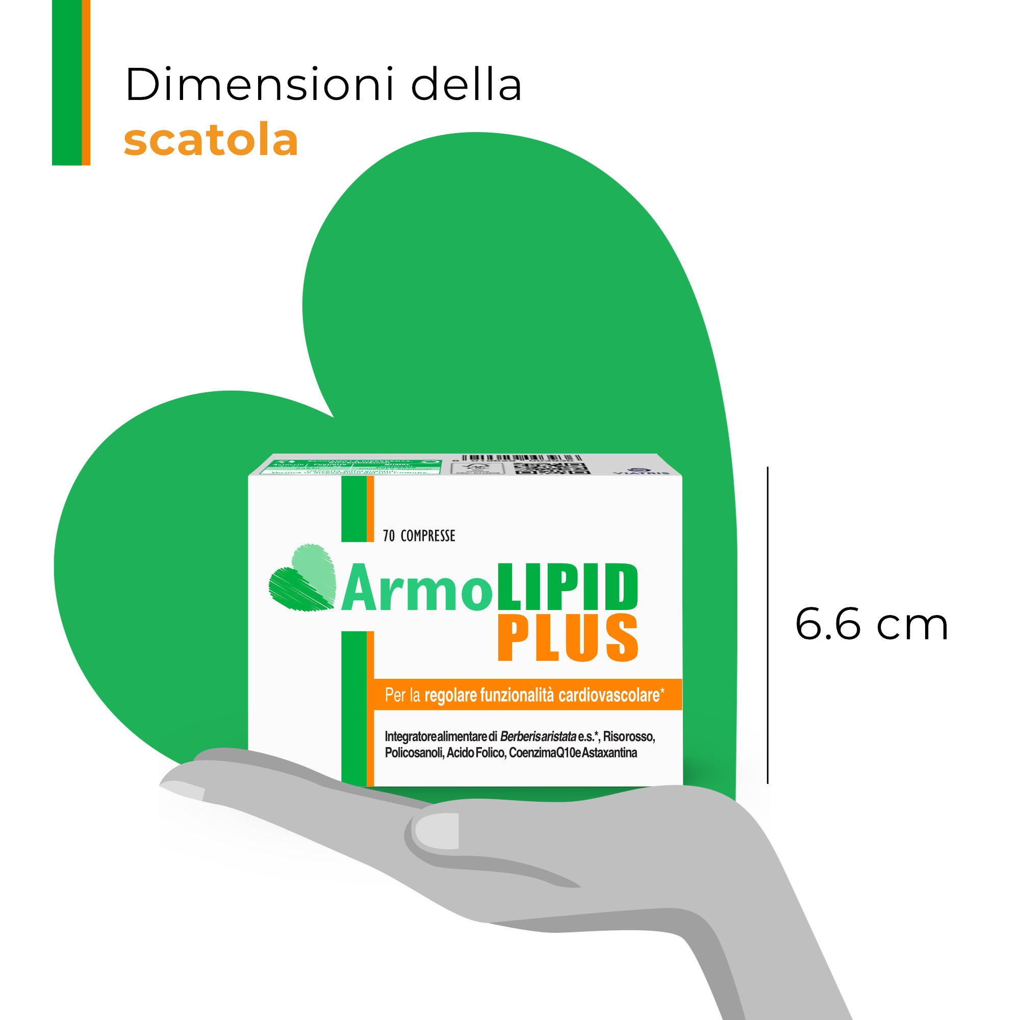 Armolipid Plus 70 Compresse - Integratore Per Il Colesterolo - Nuovo Formato