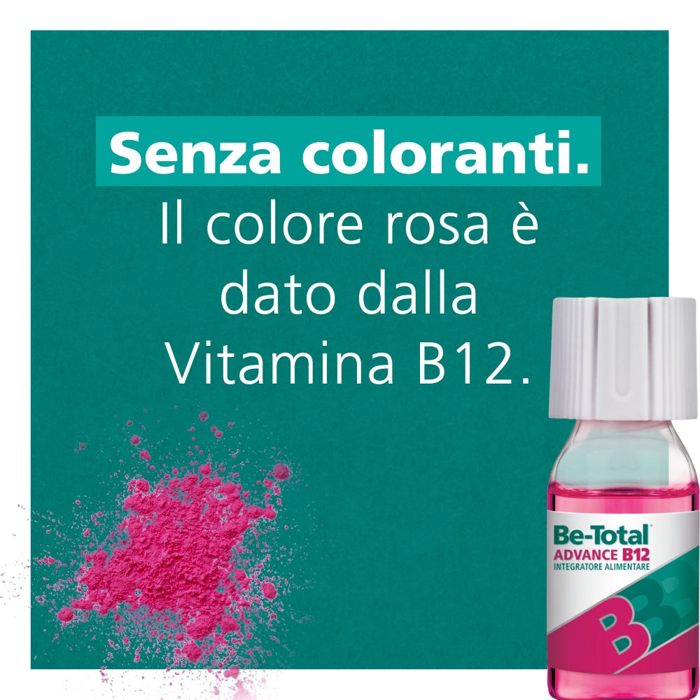 Be-Total Advance B12 Integratore Alimentare Vitamina B12 Vitamina B Zinco 15 Faconcini