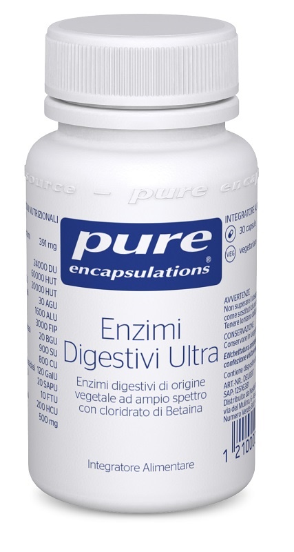 PURE ENCAPSULATIONS  Enzimi Dig.30Cps