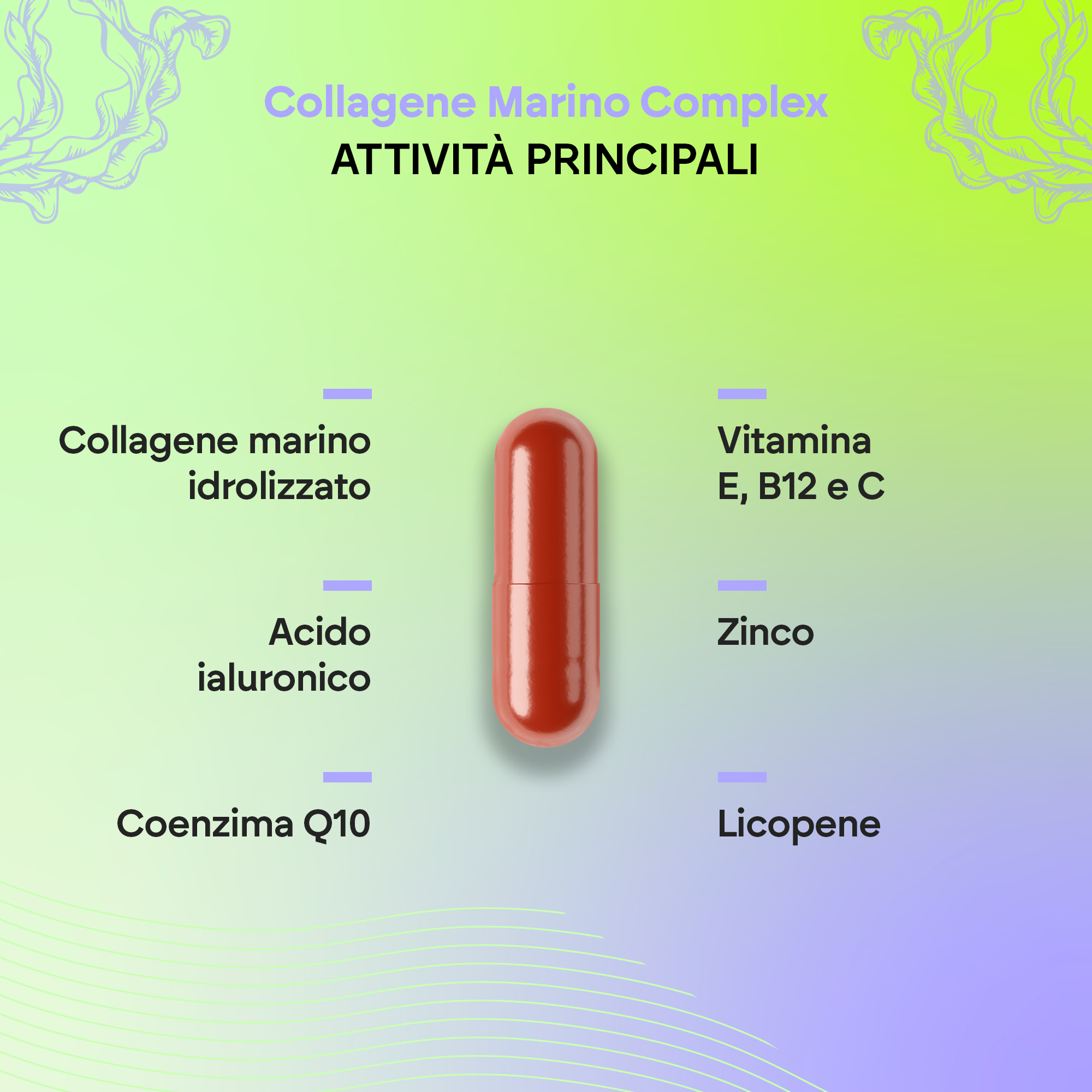 Nutralie Collagene Marino Complex 60 Capsule - Integratore Per La Pelle