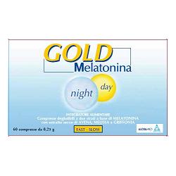 Melatonina Gold HTP integratore alimentare utile in caso di stress 60 compresse