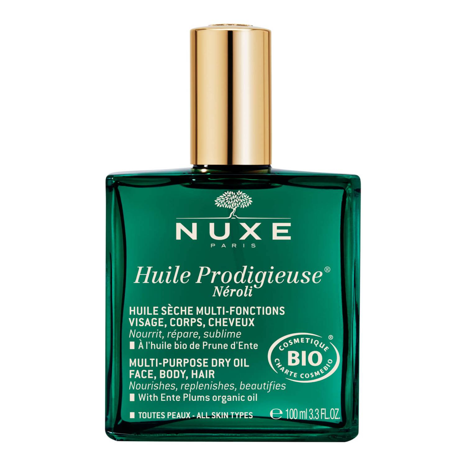 Nuxe - Huile Prodigieuse Néroli - Olio Secco Per Viso, Corpo E Capelli 100 ml