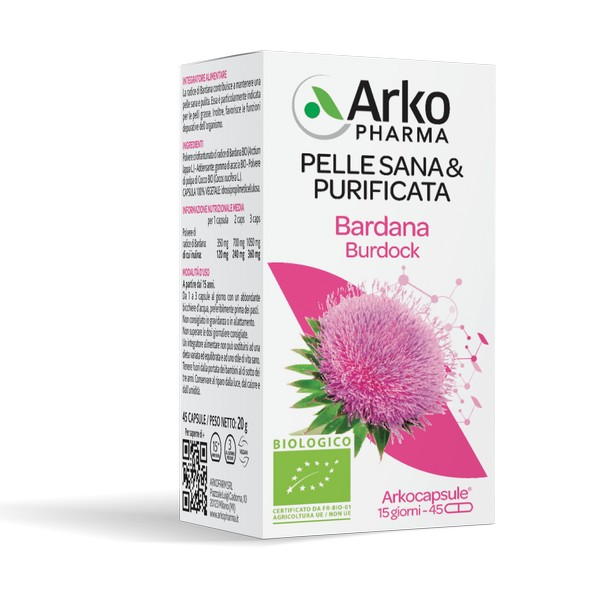 Arkocapsule Bardana Integratore 45 Capsule