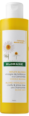 Klorane Camomilla Trattamento di Brillantezza Capelli Biondi 200 ml