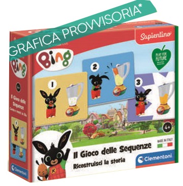 CLEMENTONI  BING IL GIOCO DELLE SEQUENZE