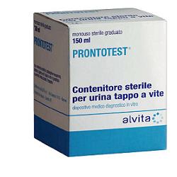 Prontotest Contenitore Sterile Per Urina Tappo A Vite 150 ml