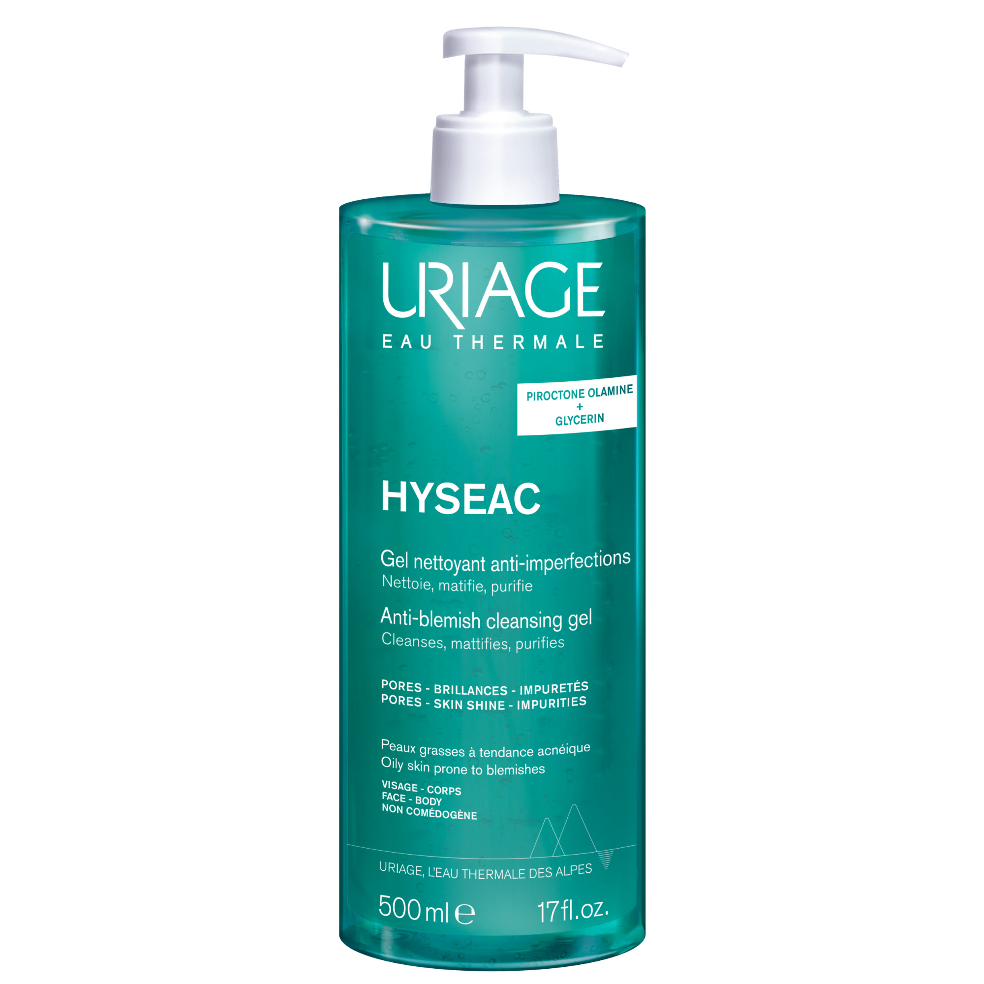 Uriage - Hyséac - Gel Detergente Anti-Imperfezioni Viso E Corpo 500 ml
