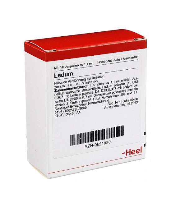 Guna Heel Ledum compositum 10 Fiale