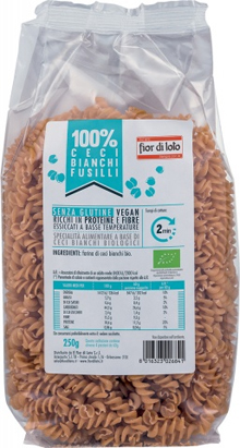 Fior di Loto Fusilli di Ceci Bianchi Senza Glutine Bio 250 g