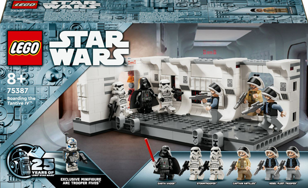 LEGO STAR W IMBARCO TANTIVE IV