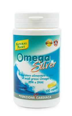 Omega Silver Natural Point - Integratore per la funzione cardiaca - 100 capsule 