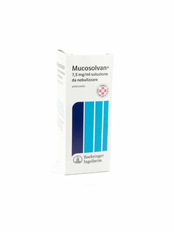 Mucosolvan 7,5 mg/ml Ambroxolo Soluzione da Nebulizzare Flacone 40 ml