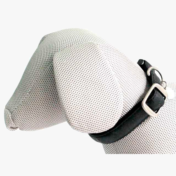 CROCI COLLARE MYLORD SIMILPELLE REGOLABILE NERO 20MMx35/50CM (REF. C5079302)