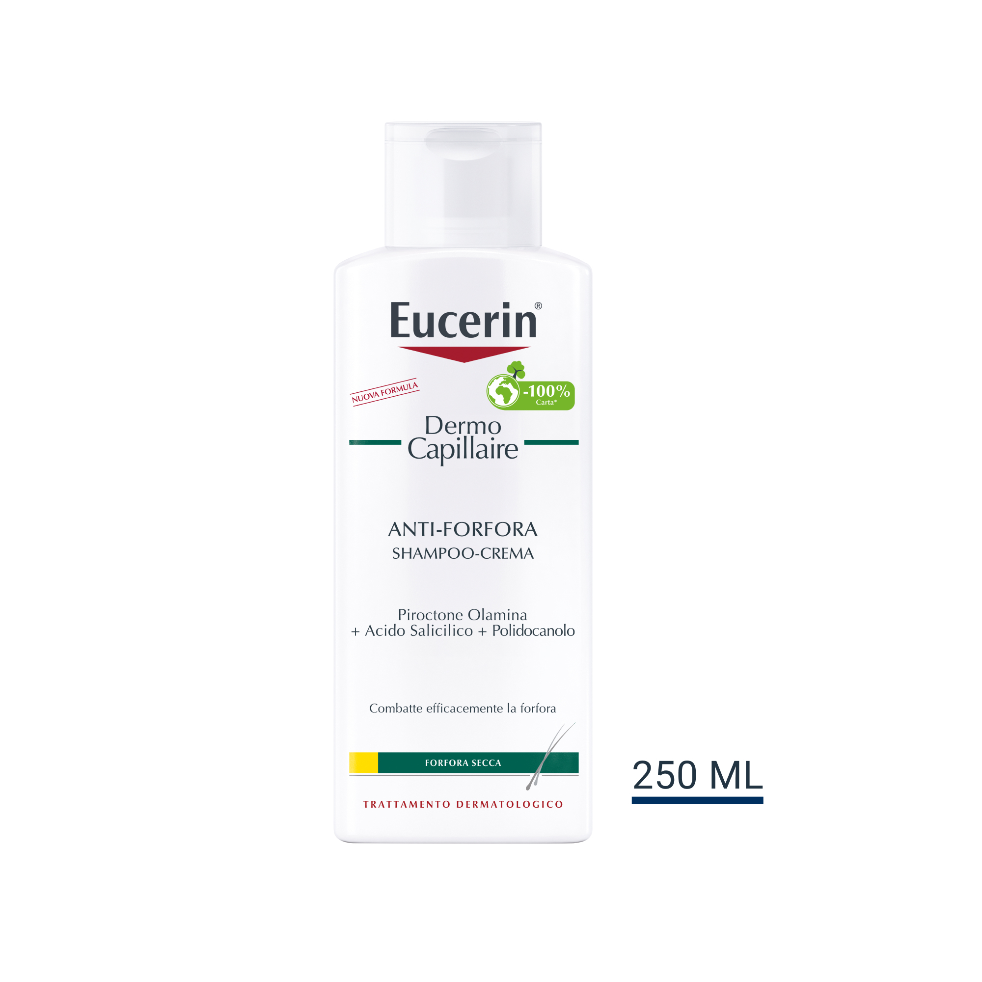 EUCERIN SHAMPOO CREMA A/FORF SEC