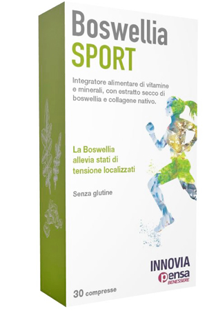 Pensa Boswellia Sport allevia stati di tensione localizzati 30 compresse