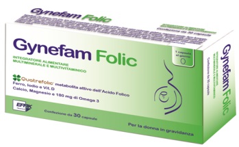 Gynefam Folic Integratore Gravidanza 30 Capsule Molli