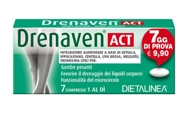 DRENAVEN ACT 7 DAYS 7 COMPRESSE