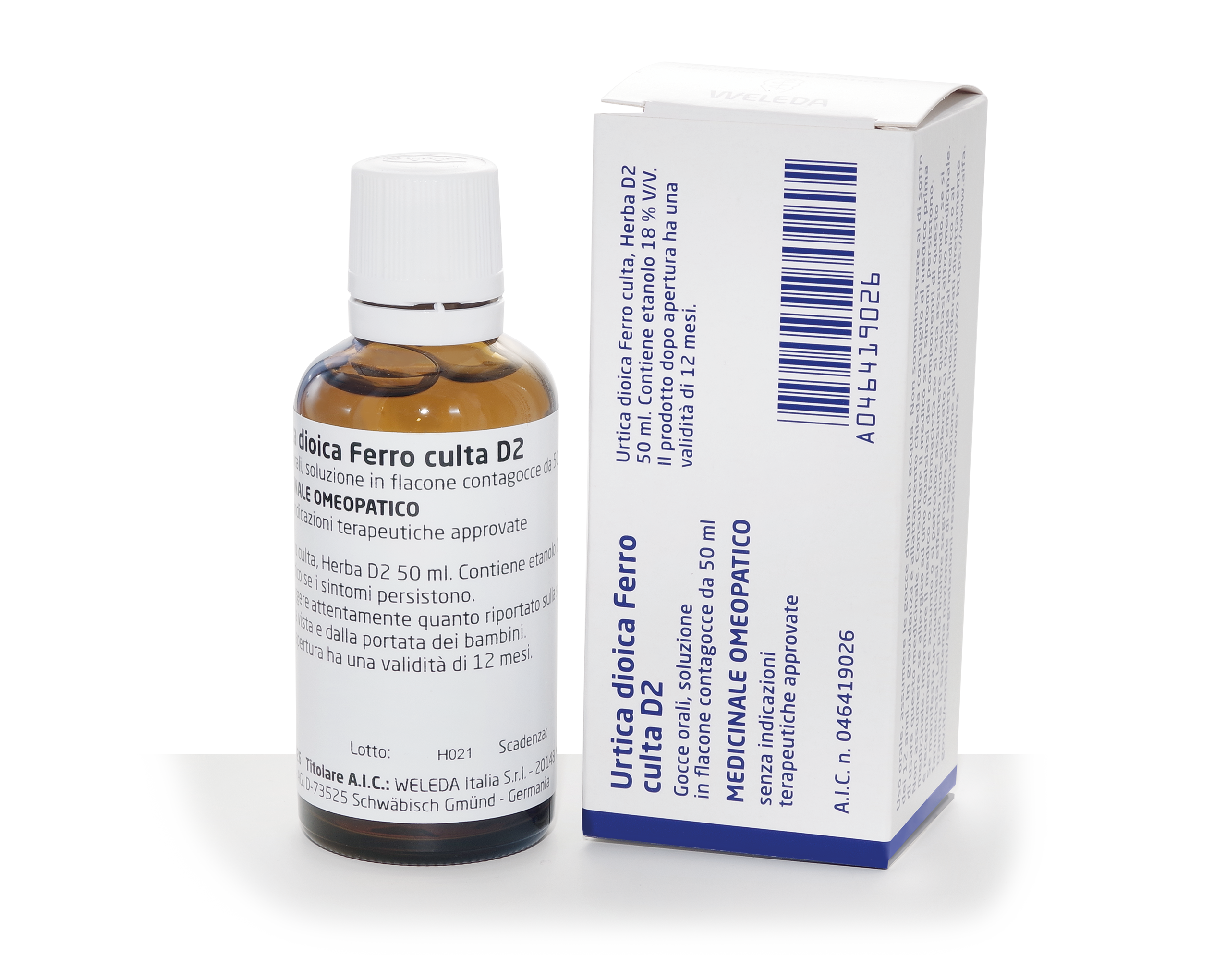 URTICA DIOICA FERRO*D2 GTT50ML