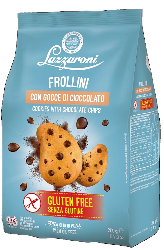 Lazzaroni Frollini Con Gocce Di Cioccolato 200 g