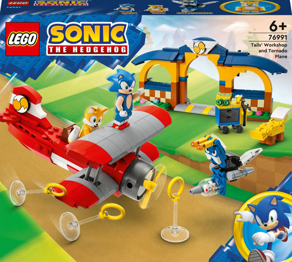 LEGO SONIC LAB TAILS&AEREO TOR