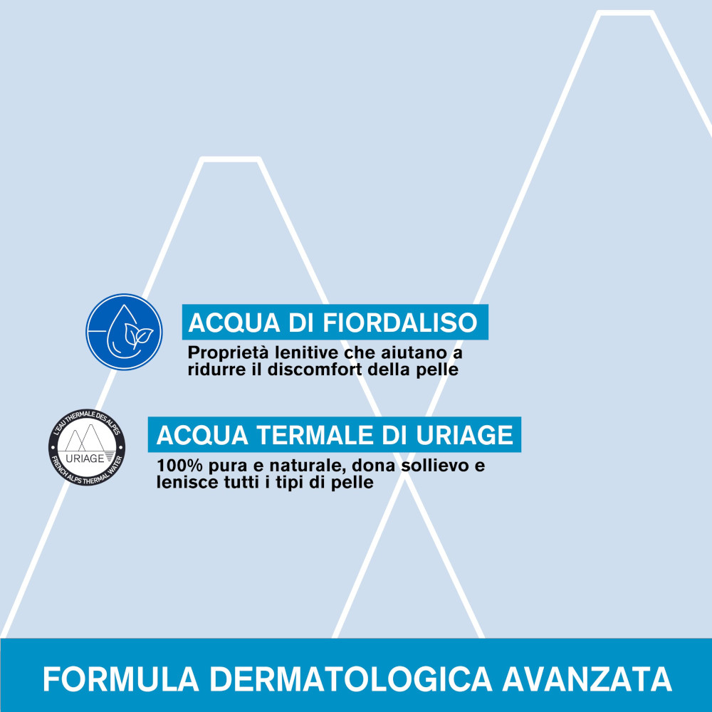 URIAGE DEMAQUILLANT STRUCCANTE OCCHI WATERPROOF per rimuove delicatamente il trucco anche resistente all'acqua lasciando la pelle morbida e non appiccicosa 100 ML