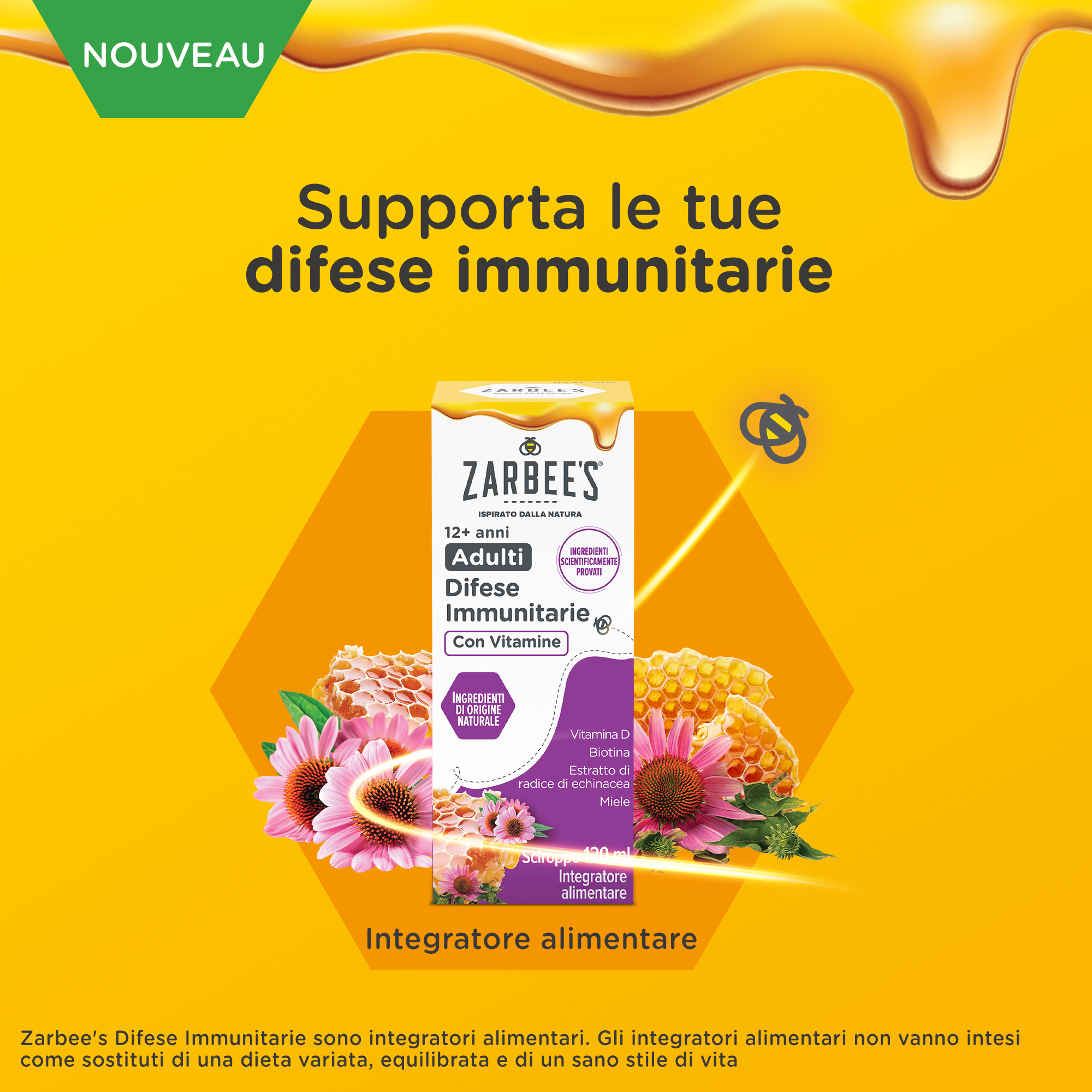 ZARBEE'S Dif.Imm.Ad.120ml