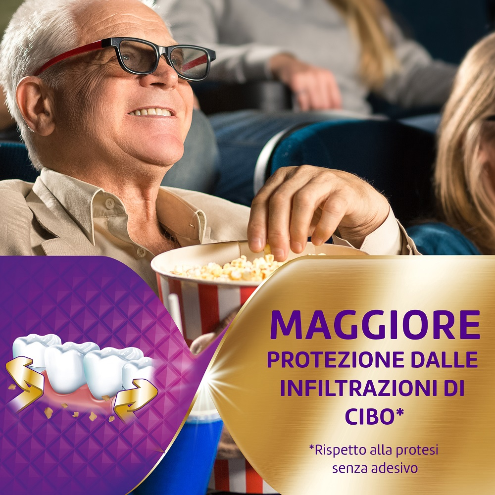 Polident Super Tenuta+Sigillante Sigillante per Protesi dentale Gusto Neutro 70g