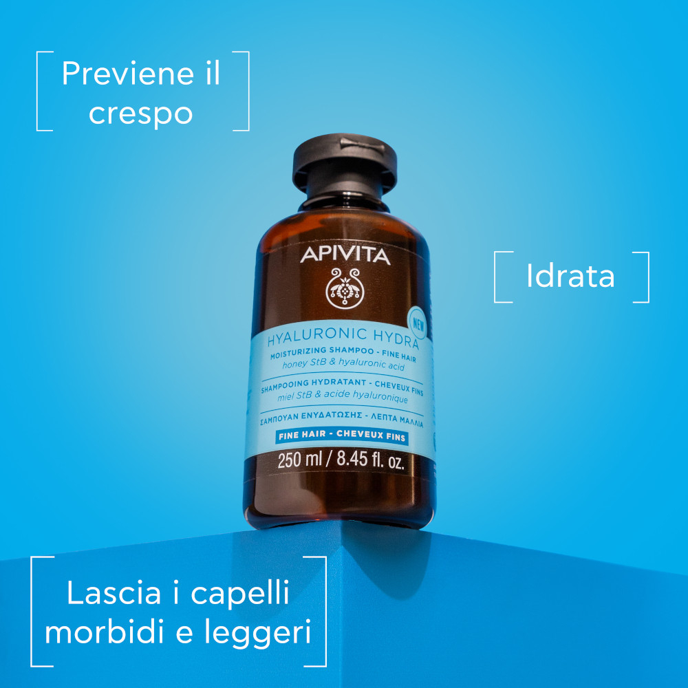Apivita Shampoo Idratante - Capelli Fini