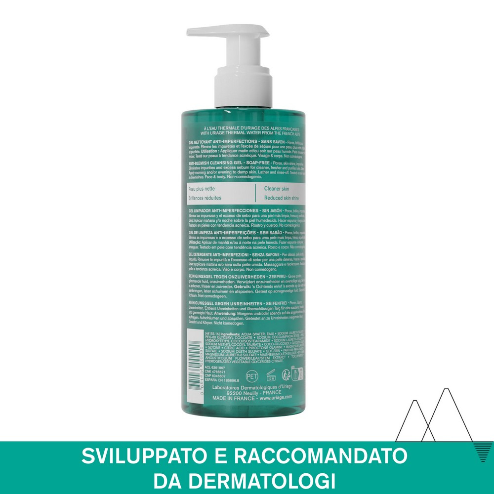 Hyseac Gel detergente anti-imperfezioni per viso e corpo - 500ML