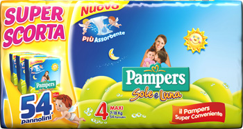 PAMPERS SOLE&LU TRIO MAX 54 0078