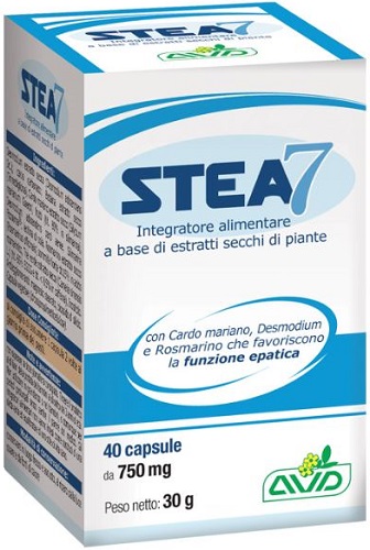 Stea 7 Integratore Funzionalità Epatica 40 Capsule