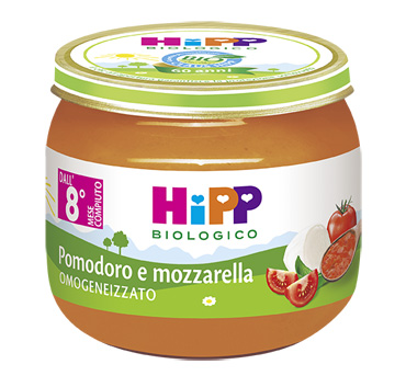 Hipp Biologico Baby Sugo Pomodoro E Mozzarella 2x80g