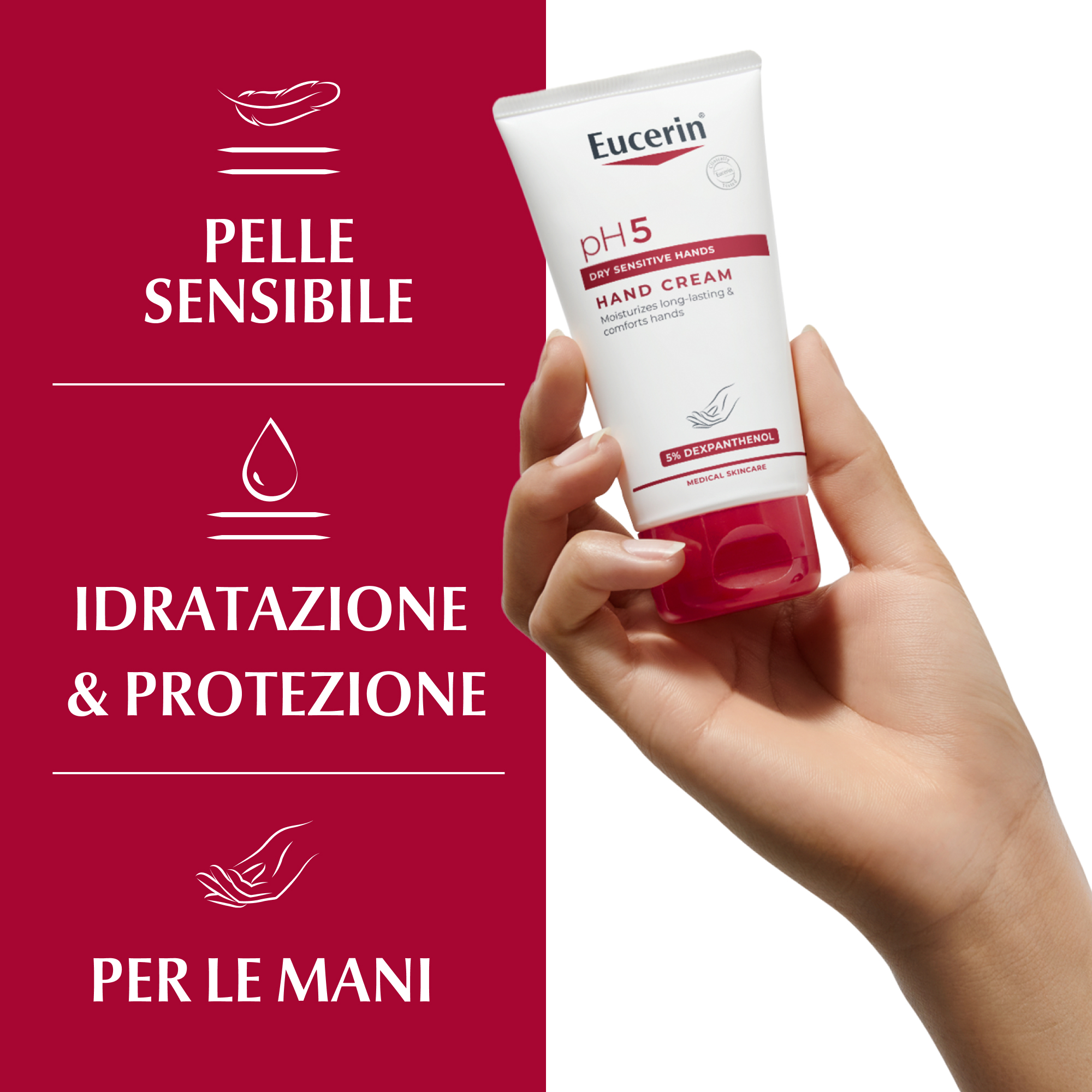 EUCERIN PH5 CREMA MANI 75ML