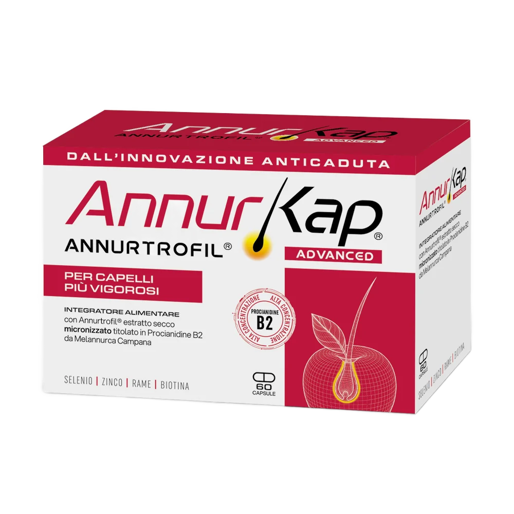 Annurkap Advanced 60 Capsule - Integratore Anticaduta Per Capelli