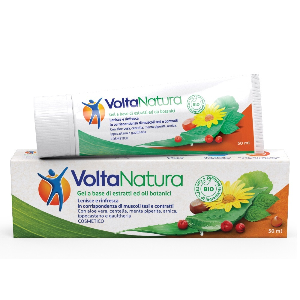 VoltaNatura Arnica Concentrata Aloe Vera Oli Botanici Dolore Collo Muscoli Tesi Massaggi 50ml
