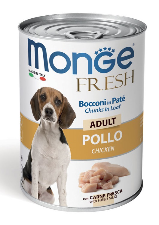 MONGE FRESH ADULT POLLO 400G