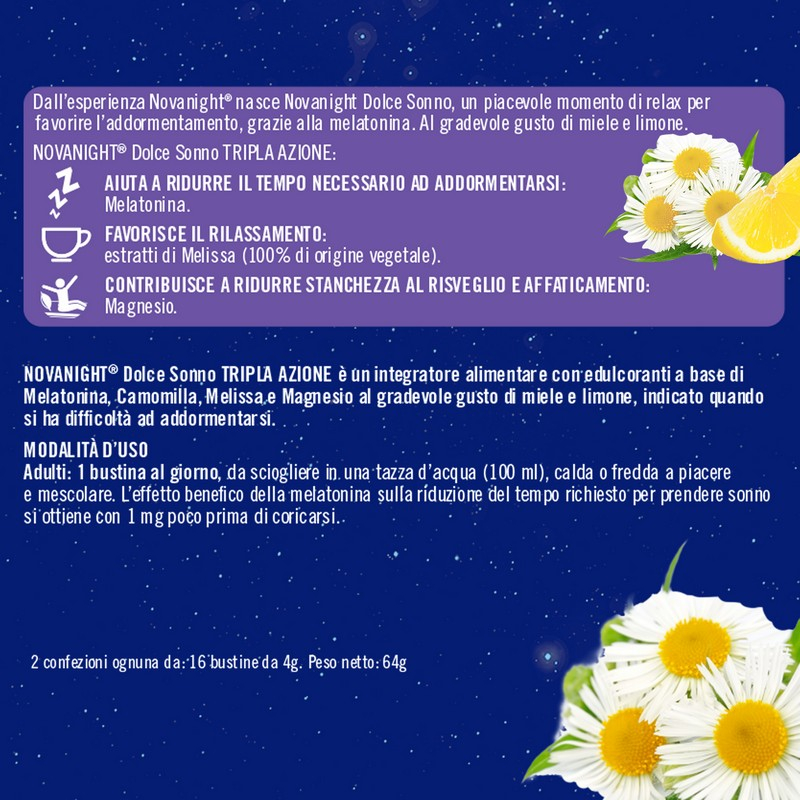 NOVANIGHT DOLCE SONNO 32BUST