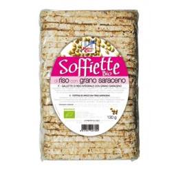 Soffiette Bio di riso con grano saraceno 130g