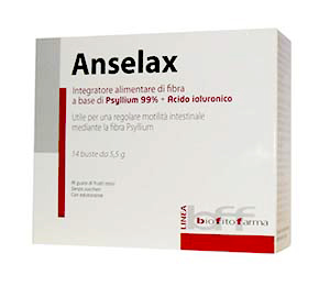 Anselax Integratore Transito Intestinale 14 Bustine