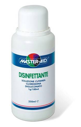 Master Aid Clorexidina Digluconato Soluzione Disinfettante 250 ml
