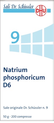 Schwabe Natrium Phosphoricum Sale di Schüssler N.9 Compresse D6 50 g