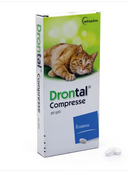 DRONTAL GATTO  8 CPR