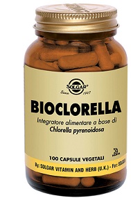 Solgar Bioclorella Integratore Antiossidante 100 Capsule Vegetali