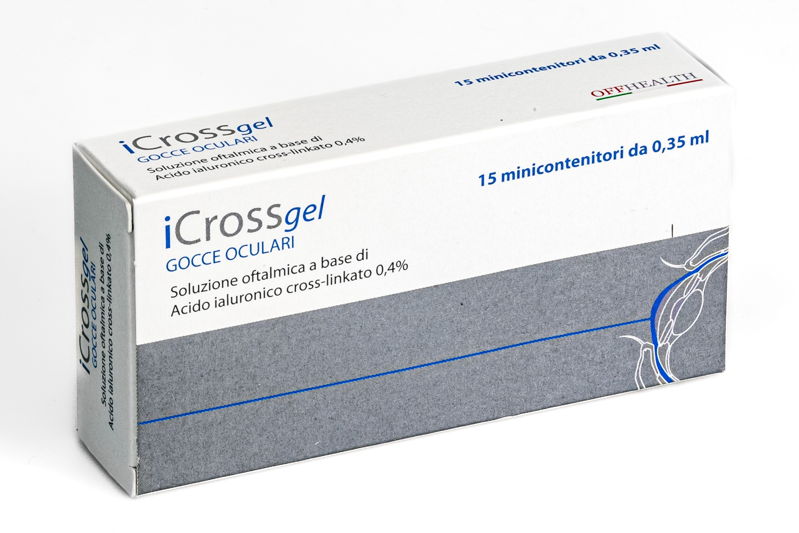 iCross Gel Gocce Oculari Lubrificanti 15 Oftioli
